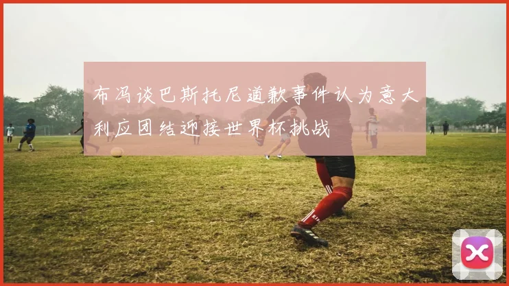 布冯谈巴斯托尼道歉事件认为意大利应团结迎接世界杯挑战